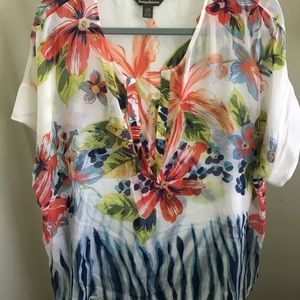 Tommy Bahama Silk Sheer Coverup L